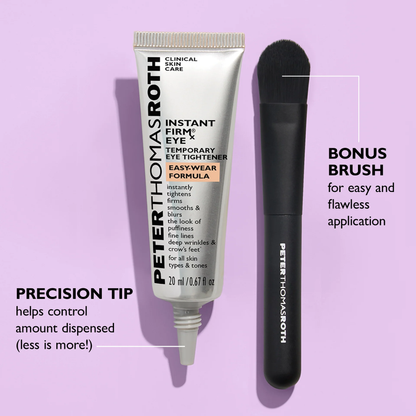 INSTANT FIRMX EYE VISIBLE EYE SMOOTHING EASY- WEAR FORMULA