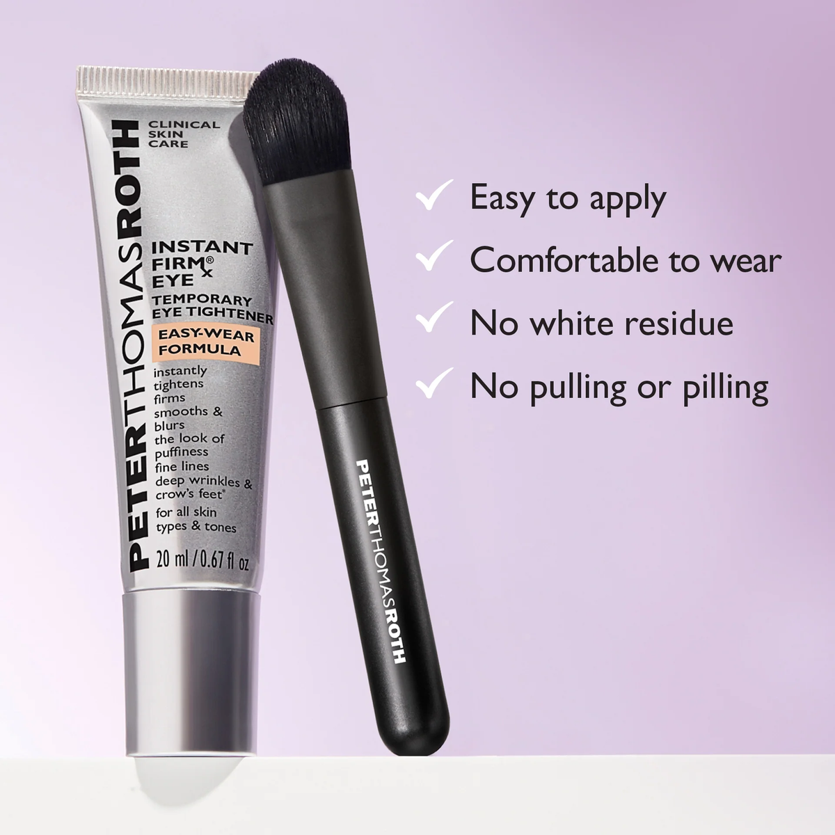 INSTANT FIRMX EYE VISIBLE EYE SMOOTHING EASY- WEAR FORMULA